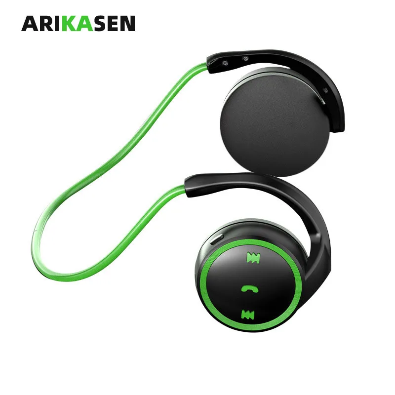 

Arikasen MP3 Bluetooth Headset Sport Wireless Headphones On Ear with Music Player Microphone support TF card Bluetooth 5.0 MP3