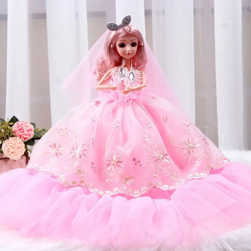Свадебное платье кукла BJD 45 см с одеждой кружевное свадебное принцессы милая
