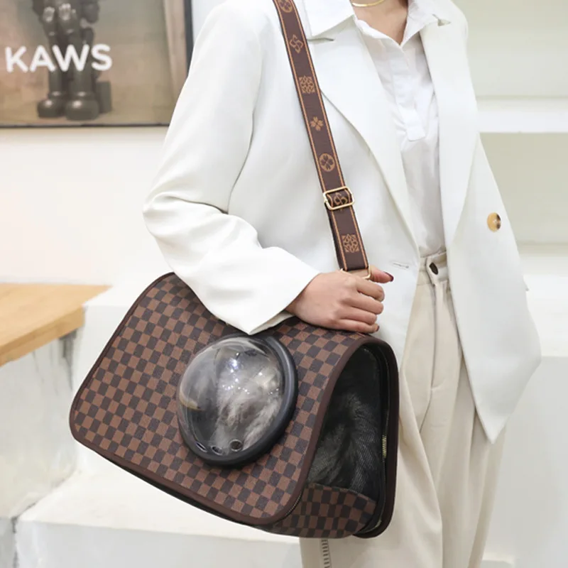 

Soft Pet Carriers Portable Breathable Foldable Bag Cat Dog Carrier Bags Outgoing Travel Pets Handbag with Locking Safety Zippers