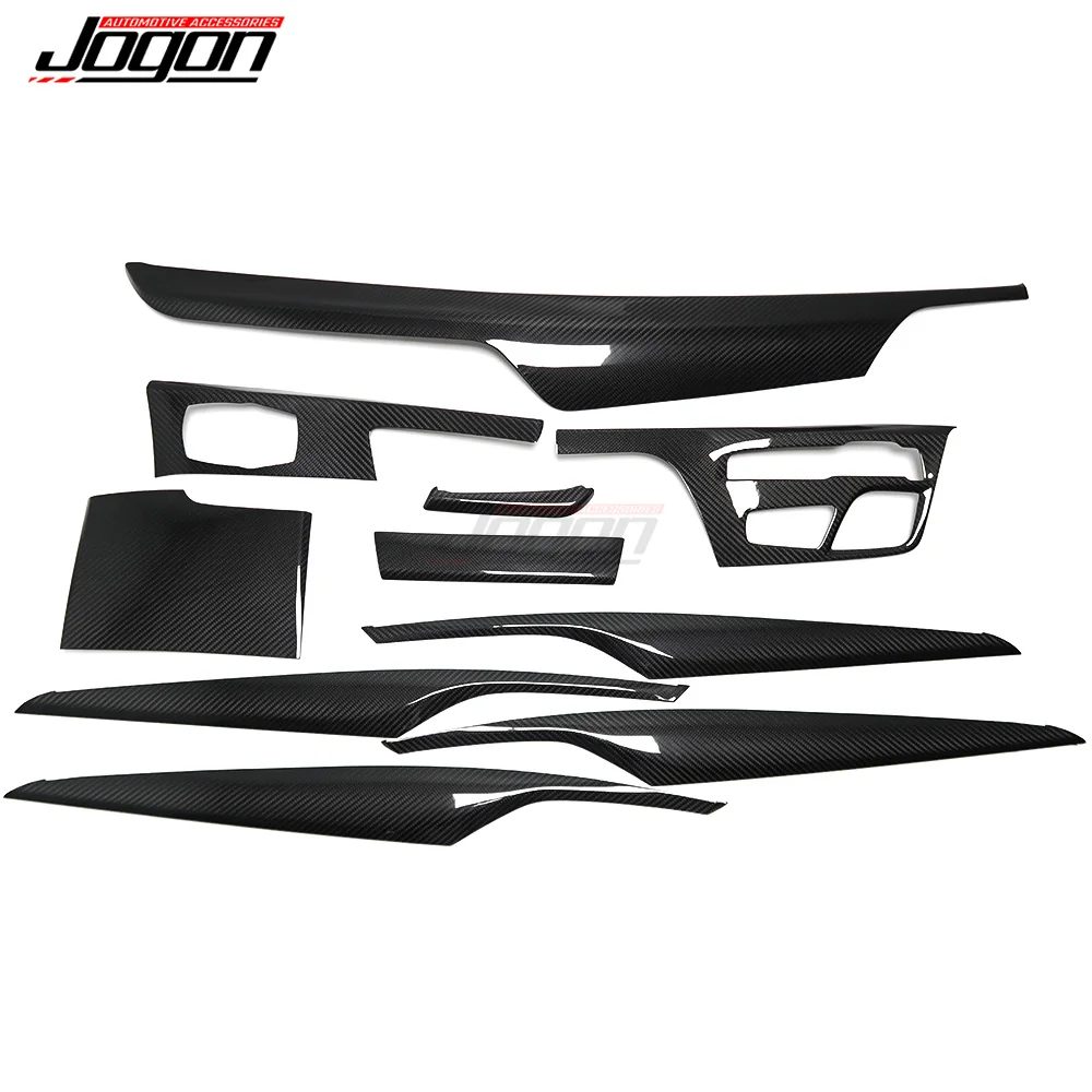 LHD и RHD для BMW G30 2018 2019 2020 2021 консоль из углеродного волокна крышка приборной панели