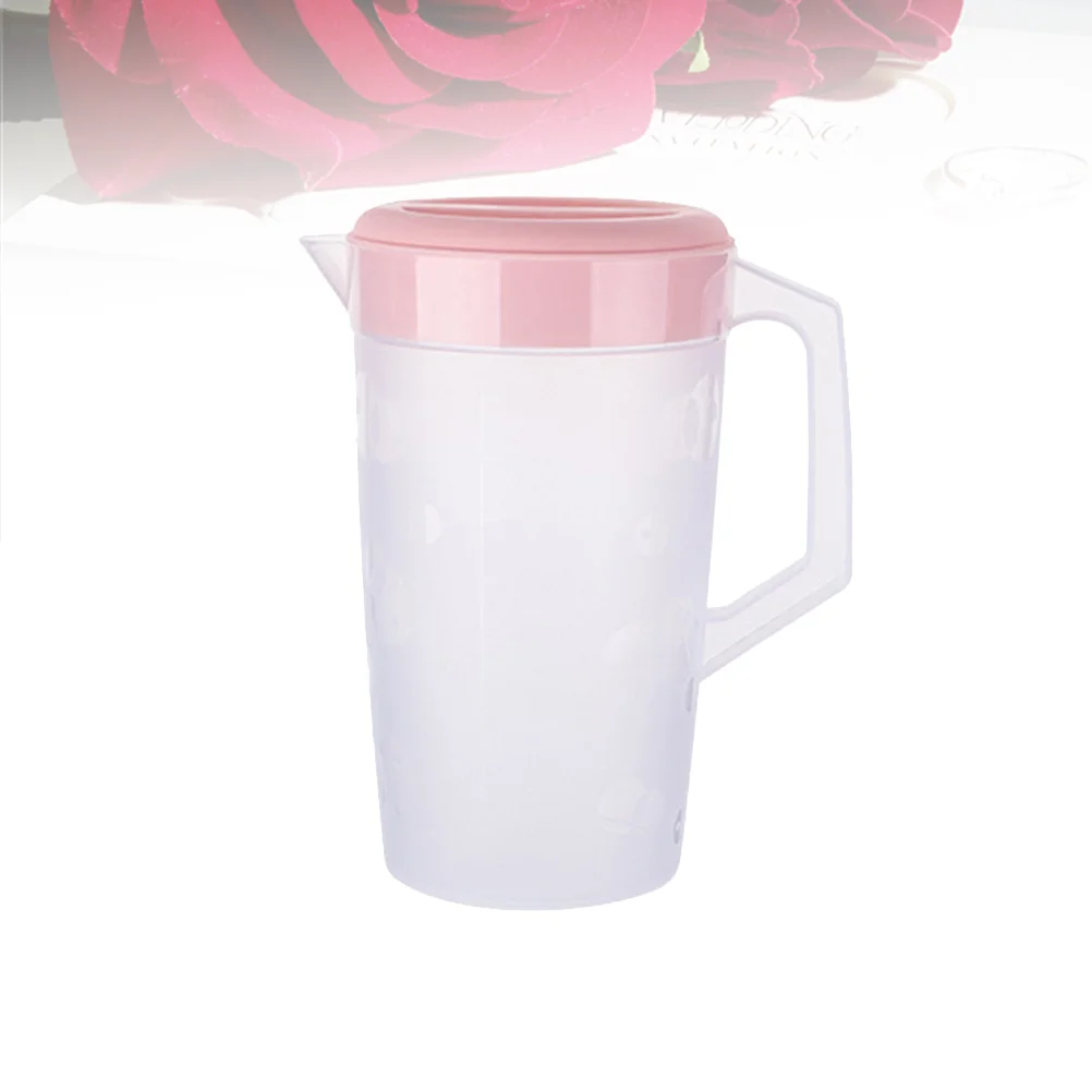

Pitcher Water Beverage Largecapacitydrinkcold Lid Container Gallon Storage Containers Measurement Potparty Handle