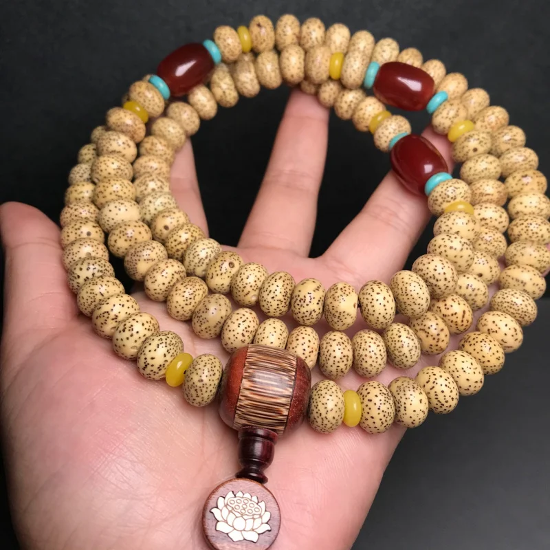 Оригинальные экологические бусины Xingyue Xuanyue Abacus из золота 108 бусин Будды четки