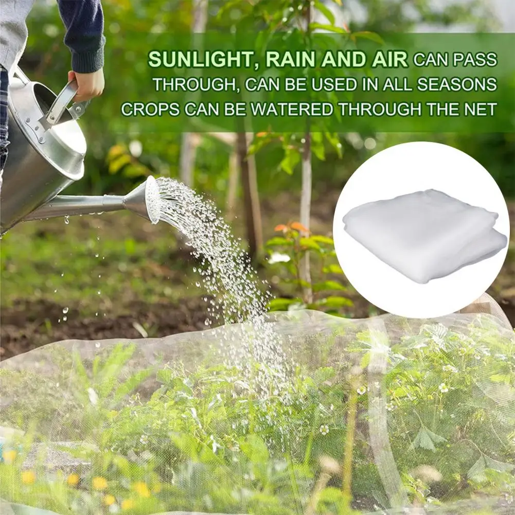 

Удобное Сетчатое покрытие для растений, долговечная износостойкая простая садовая Барьерная сетка для установки, широко используется