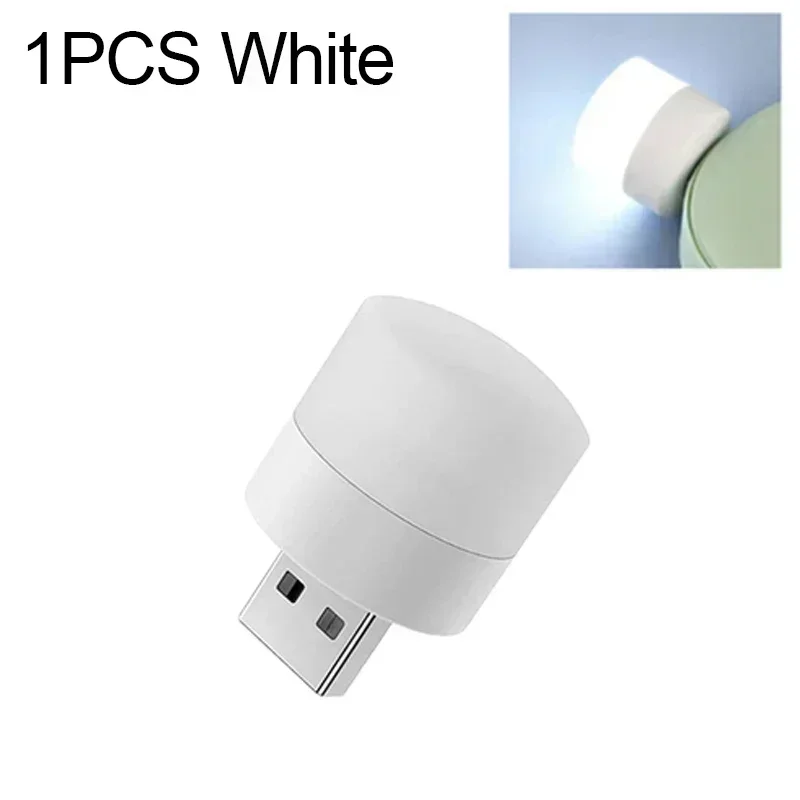 

Круглый USB ночник OEING теплый/белый свет