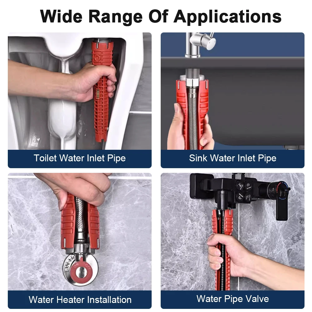 5/8 в 1 гаечный ключ для раковины смеситель сантехнические инструменты