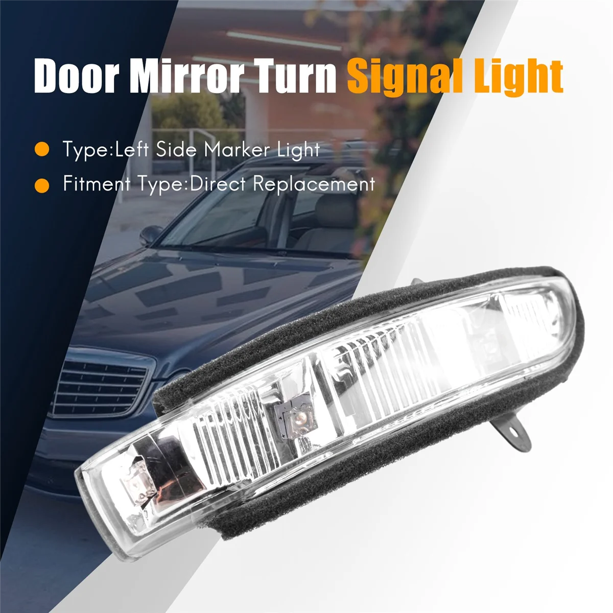 Автомобильный левый зеркальный указатель поворота для W211 W221 W219 2007-2011 E320 E350 E550 E63