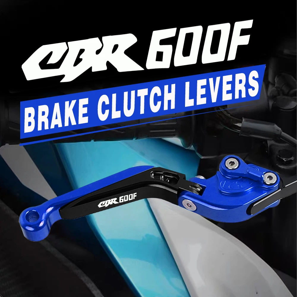 

CBR 600 F аксессуары для мотоциклов CNC алюминиевые выдвижные регулируемые рычаги тормозной муфты для HONDA CBR600F 1991-2007 2006 2005