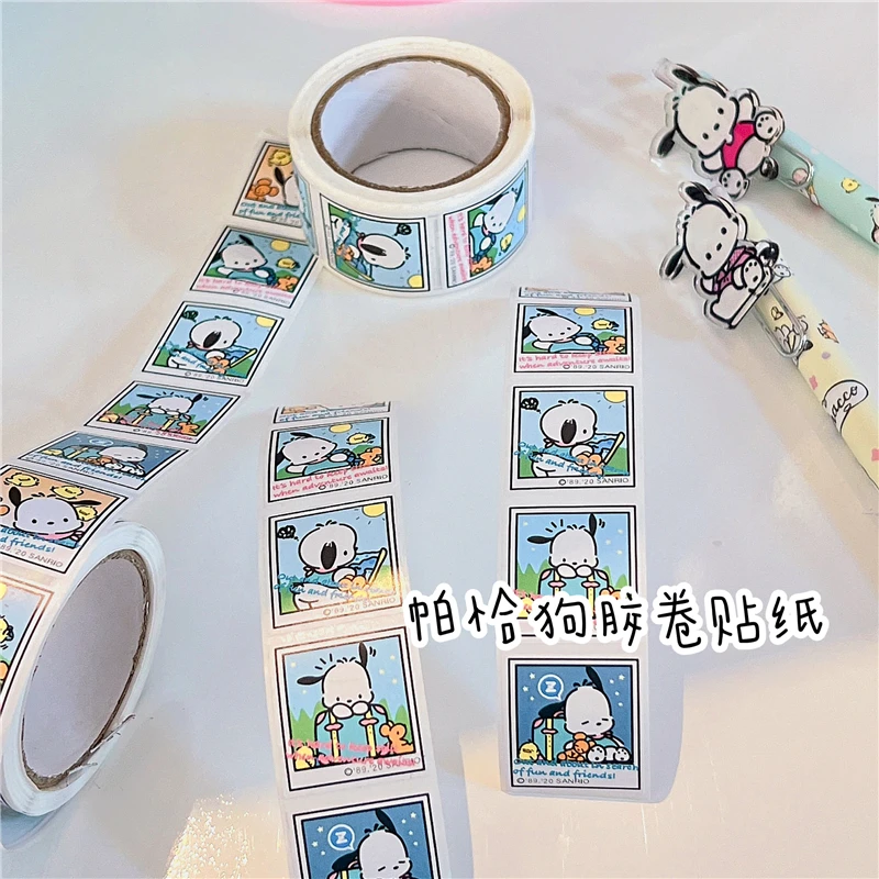

200 наклейка s Kawaii полакко Мелодия пленка наклейка для путешествий сцена ручная запись Сделай Сам Goo карта декоративная наклейка мультяшное уплотнение стикер