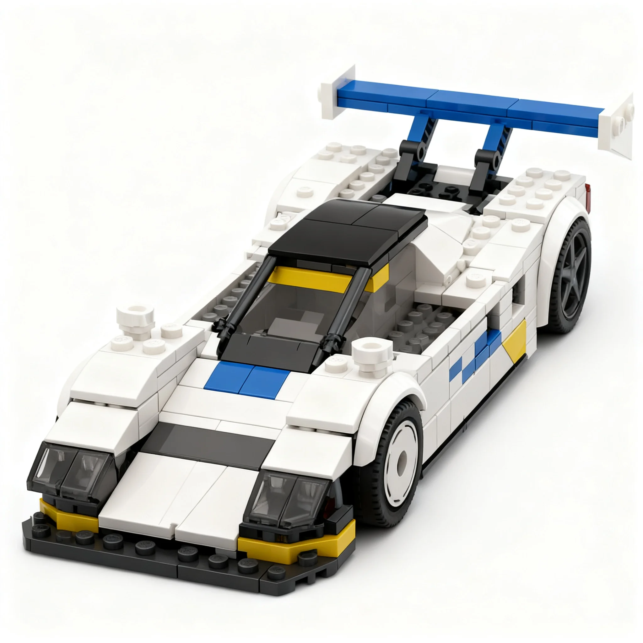 Фото 274 детали MOC Mazdaed 787B Le Mans City Champions, модель из строительных блоков, игрушка для сборки, рождественские подарки, образовательная коллекция №2