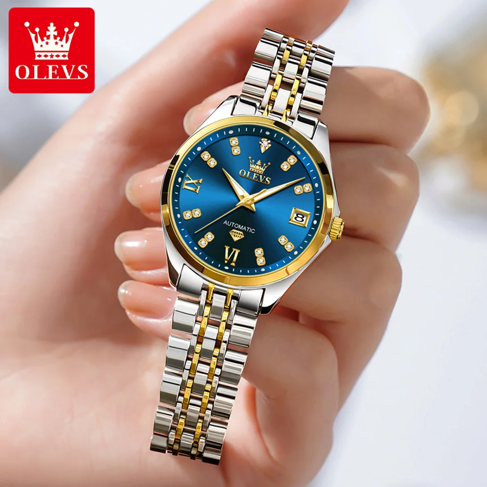 OLEVS 9801 женские механические часы