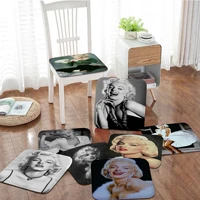 star marilyn monroe european chair mat soft pad seat cushion for dining patio home office indoor outdoor garden chair mat pad