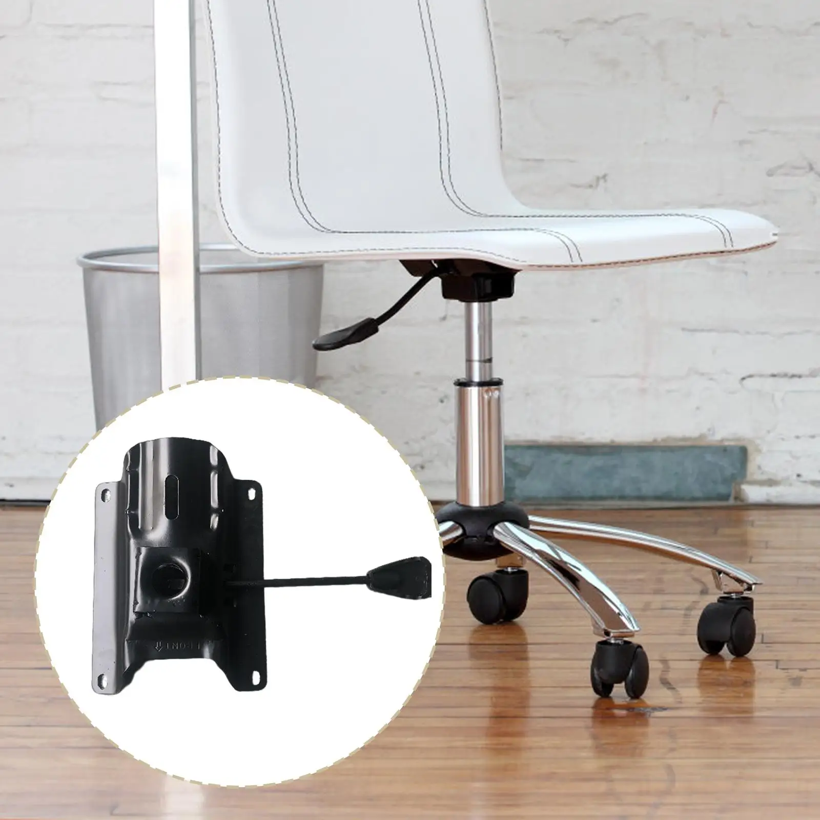 Office Chair Tilt Control Seat Mechanism Parts Heavy Duty Duable Seat Chair Swivel Base Plate
