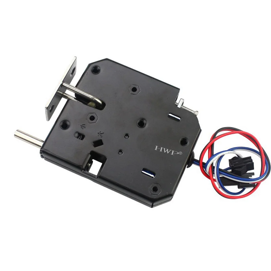 

Cabinet Lock Mini Electric Plug 12V Bolt Drawer Access Control Small Lock Post Cabnet