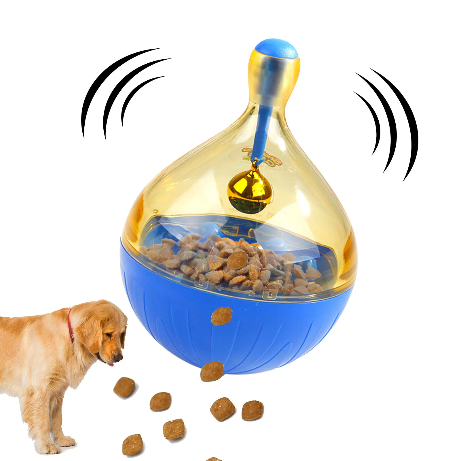 

Dog/Cat Treat Dispenser Interesting Leaky Food Toy Interactive Dog Cat Toy Food Treat Dispensing Toys Slow Feeder Treat Ball For