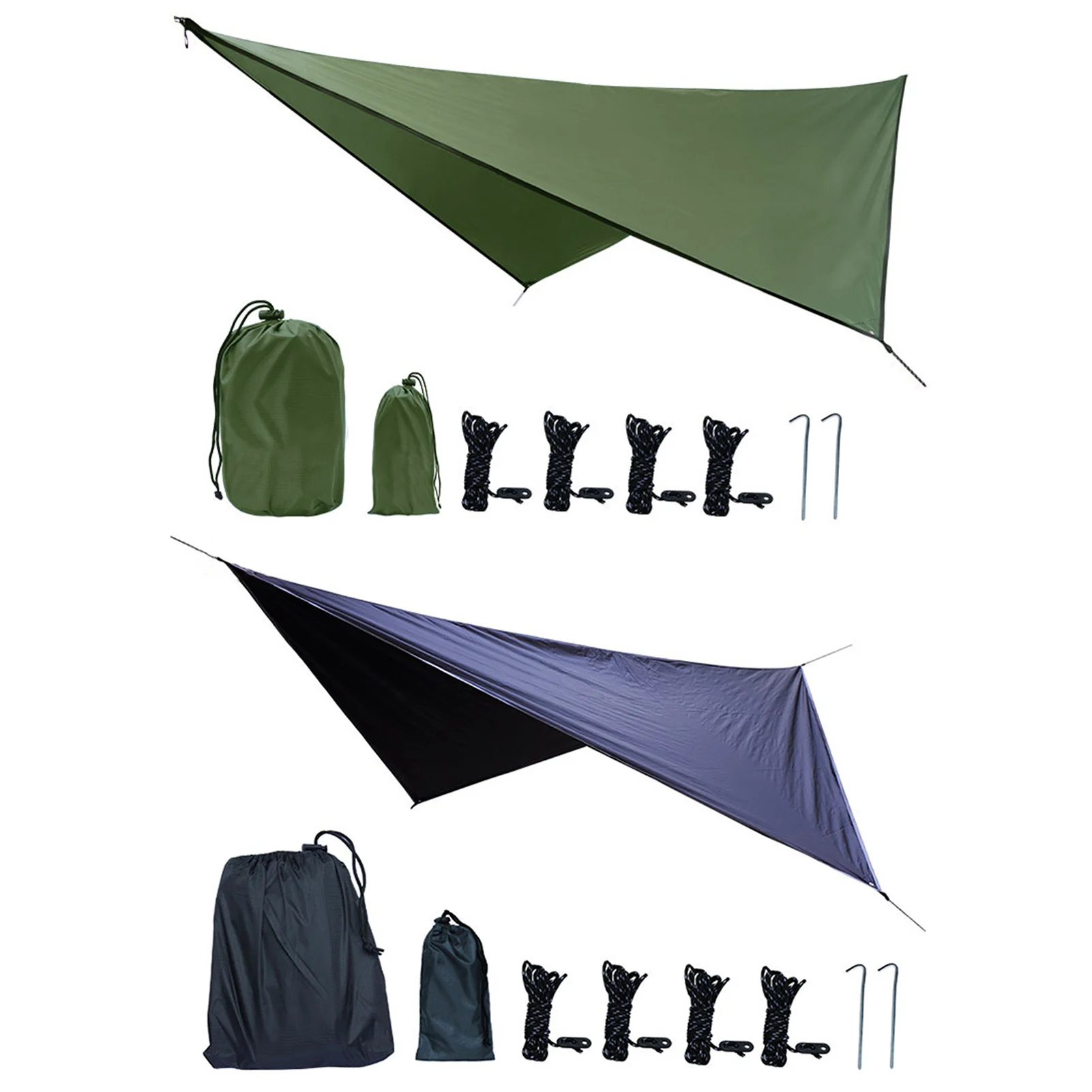 

Waterproof Tent Tarp Ultralight Sunshade Waterproof Camping Hammock Camping Tarp For Backpacking Camping Hiking And Outdoor