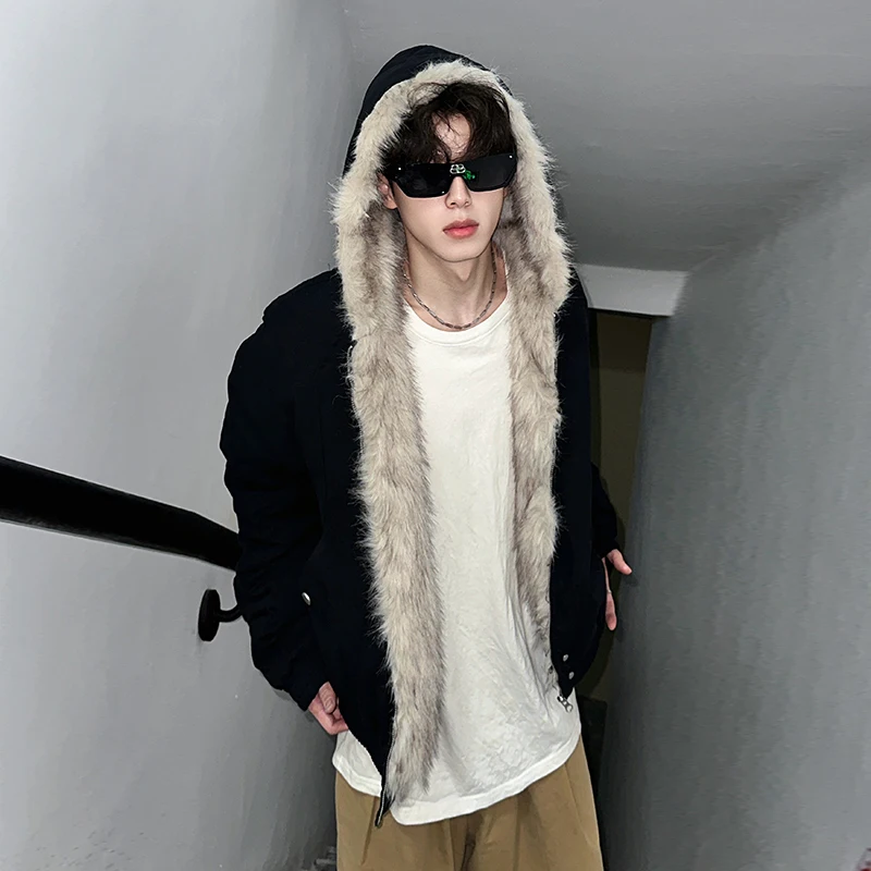 [OIMG] Мужская модная брендовая дизайнерская куртка Huo в американском стиле с