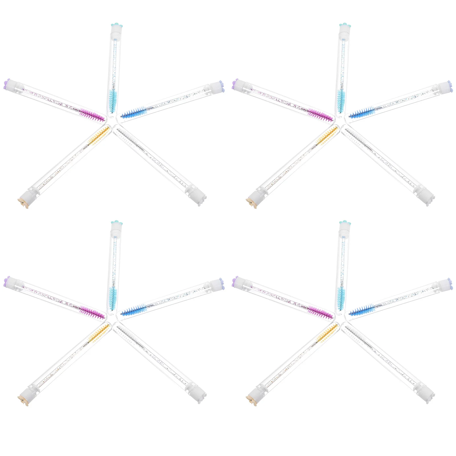 

Mascara Wands Tube Eyelash Extension Brush Extensions Eyelashes Brushes Brow Eyebrow