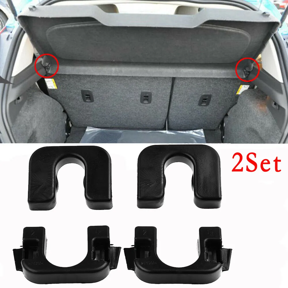 

2 Sets Car Load Cover Parcel Shelf Clip Pivot Mounts For Ford Focus Mondeo Fiesta C-Max Auto Interior Accessories