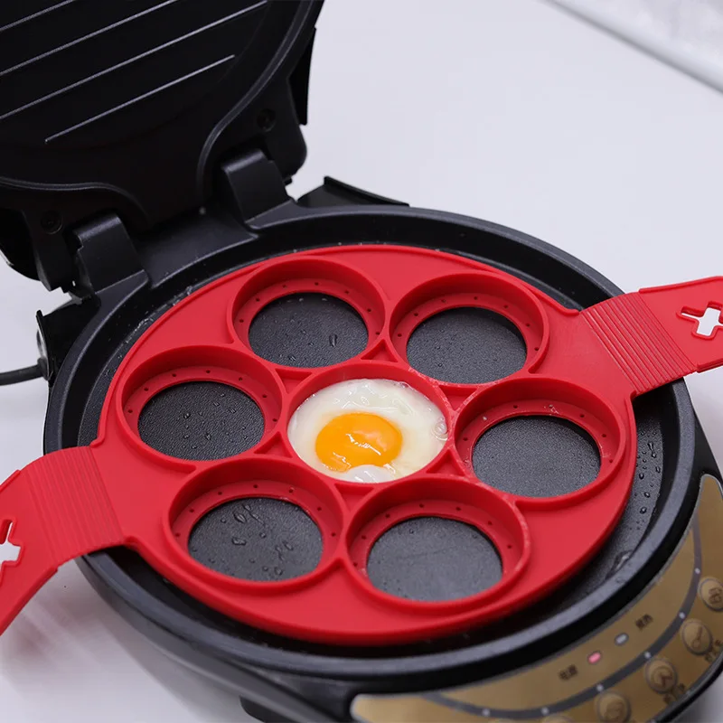 

Food Grade Silicone Egg Pastry Tools Multipurpose Cooking Tool Oven Round Shape Soap Cake Pancake Maker Mold DIY Kitchen Aid 1Pc