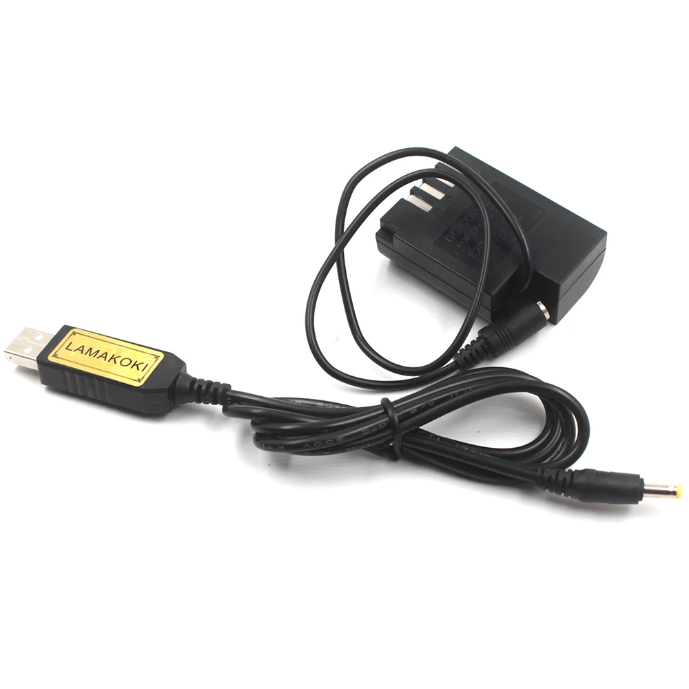 Флуоресцентная батарея DMW DCC12 муфта + Аккумуляторы USB-адаптер для Panasonic Lumix