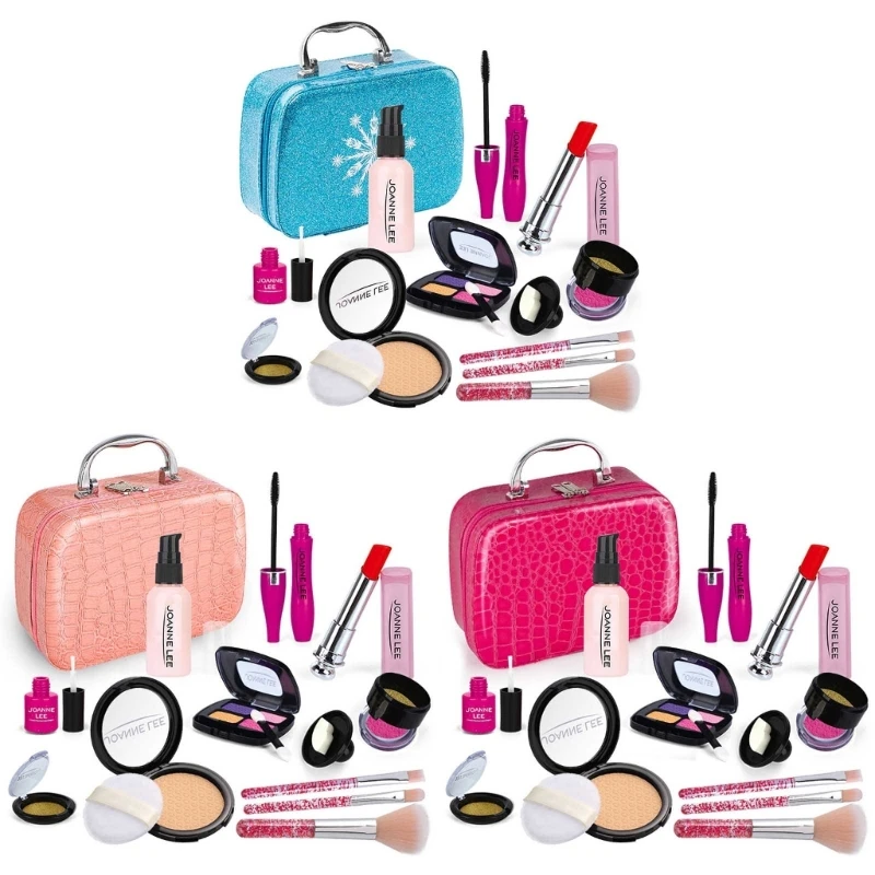 

Girls Toy Princess Makeup Vanity for Kids Toddler Dress-up Table Toy for Girls