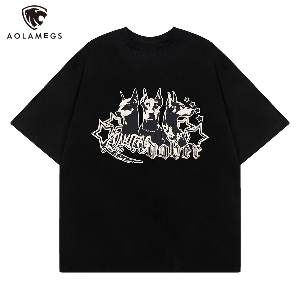 

Oversized T-Shirt Streetwear Hip Hop Vintage Print Tshirt Men Harajuku Casual Spring Summer Round Neck Short Sleeve Tee Shirts