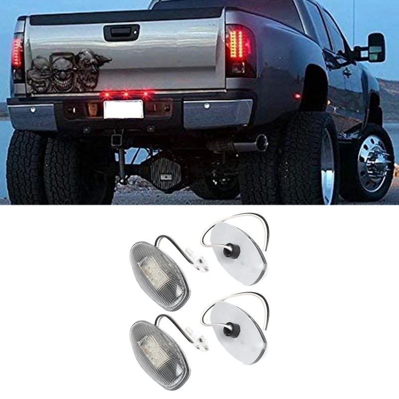 

Car Front And Rear Bumper Side Lights Side Marker Lights For Chevrolet Silverado GMC Sierra 2500HD 3500HD 1999-2014