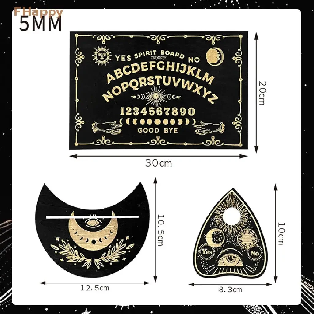 Доска в виде спирта деревянная доска для Хэллоуина Ouija винтажном стиле