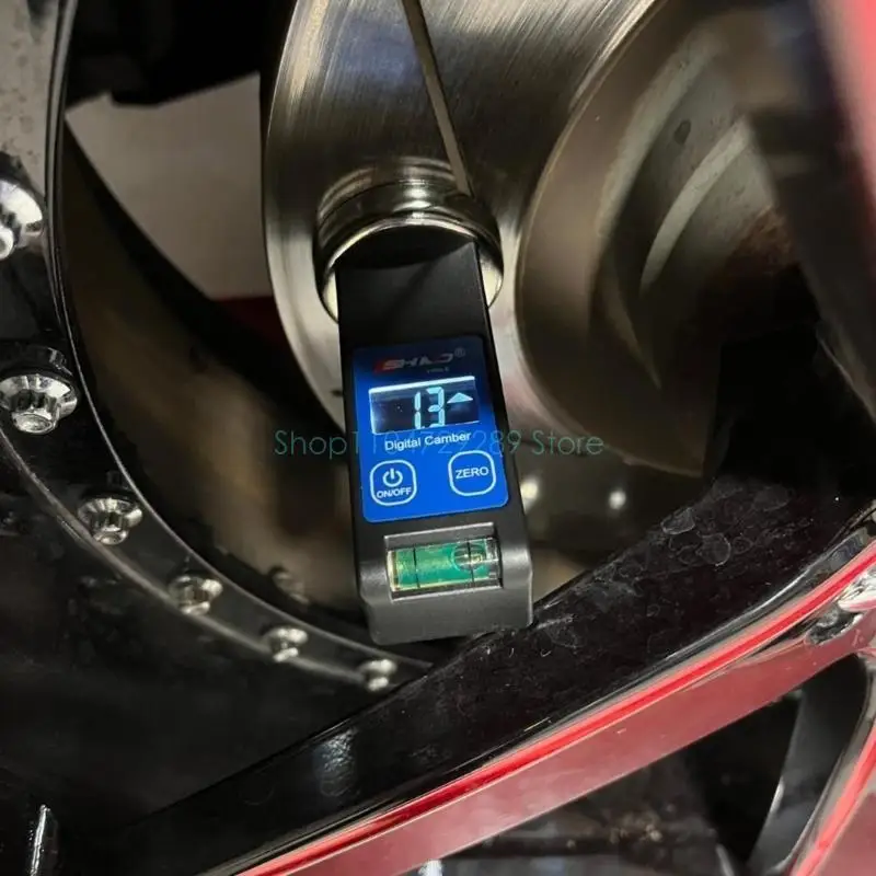 

Основание цифрового выравнивающего инструмента и пузырьковый уровень для точных углов колес, универсальный, подходит для инструмента выравнивания колес дисплея для автомобиля внедорожника