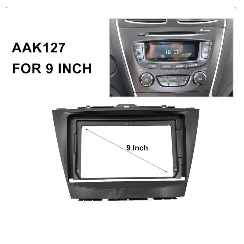 

Car Audio Navigation Large Screen Car Navigation Cover Frame 9 inch Modified Panel Bracket Fit for GAC Trumpchi GS5 2014