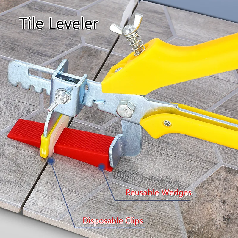 

Tiling Leveling System Plier Wedges Clips 1mm/1.5mm/2mm/2.5mm/3mm