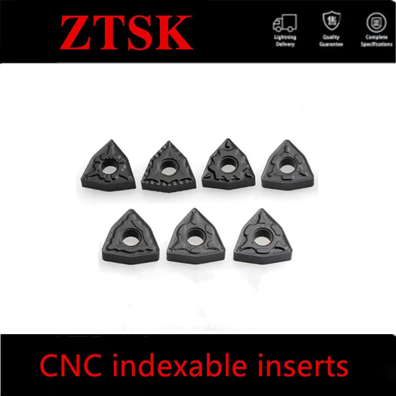 10 шт. WNMG080408 TM R-S L-S HQ карбидные вставки WNMG 080404-TM лезвие CNC токарные пластины