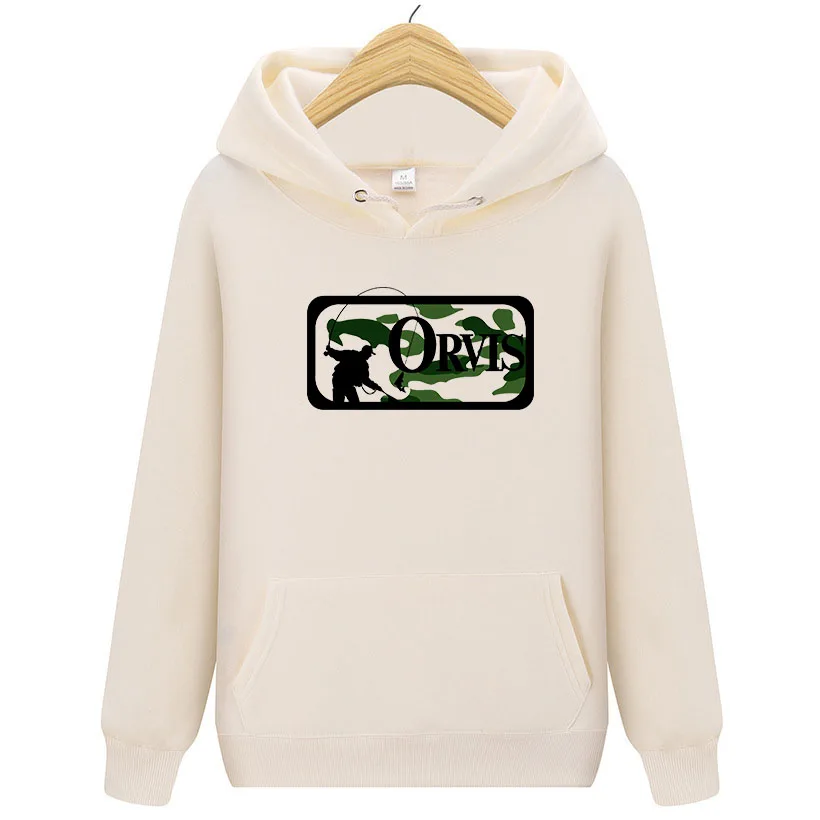 Мужская толстовка с рисунком ORVIS капюшоном для мужчин и женщин