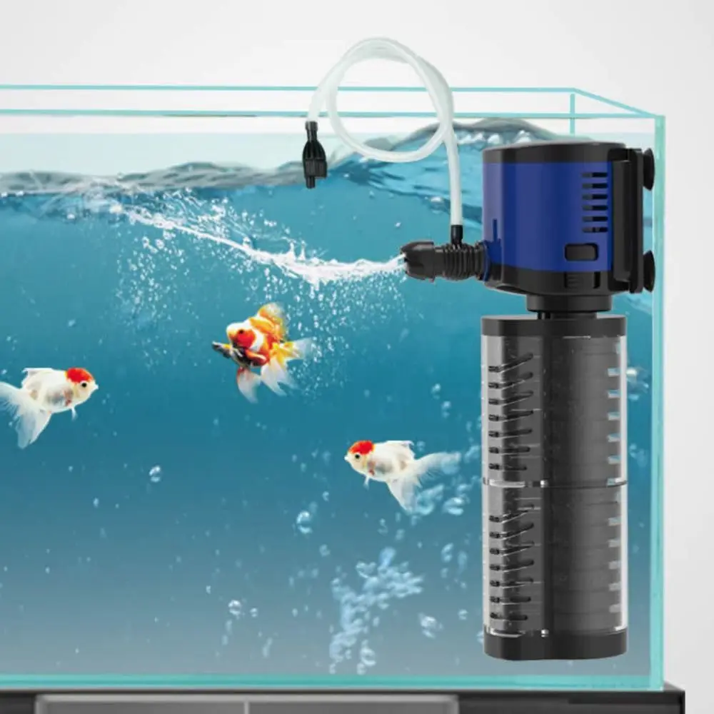 5/14/20/35 Вт фильтр для аквариума пластиковый встроенный погружной губчатый насос