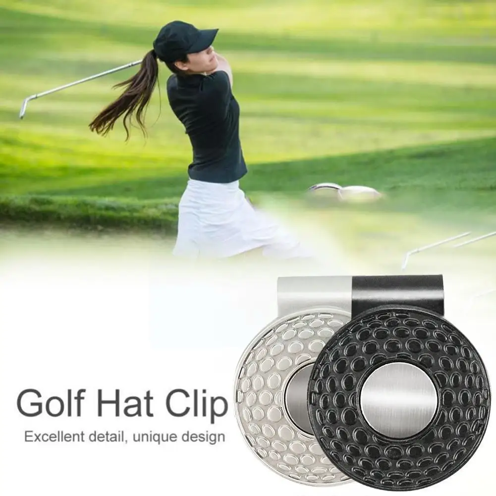 

Golf Ball Marker Hat Clip Golf Hat Clip Magnetic Metal Clips Golf Marker Sports Golf Accessories Golf Golfer Court Cap Gift P8t7