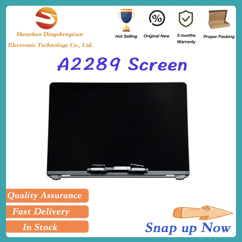 

Replacement For Macbook Pro Retina 13 inch A2289 LCD Screen Assembly Dispaly Space Gray And Silver 2020 Year EMC 3456