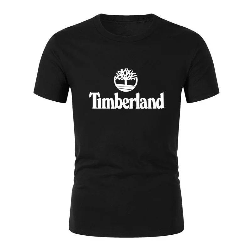 

2022 New O-neck Timberland 100% pure cotton T-Shirt Summer Men's /Women's Short Sleeve Popular Tees Shirt Tops Unisex