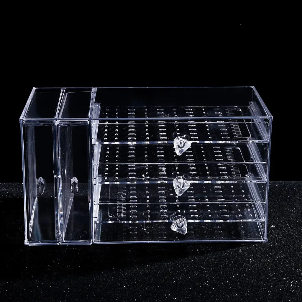 

Storage under Bed Brush Transparent Cosmetics Makeup Cosmetic Lipstick Clear Organizer Jewelry Box Tote Ceiling Storage