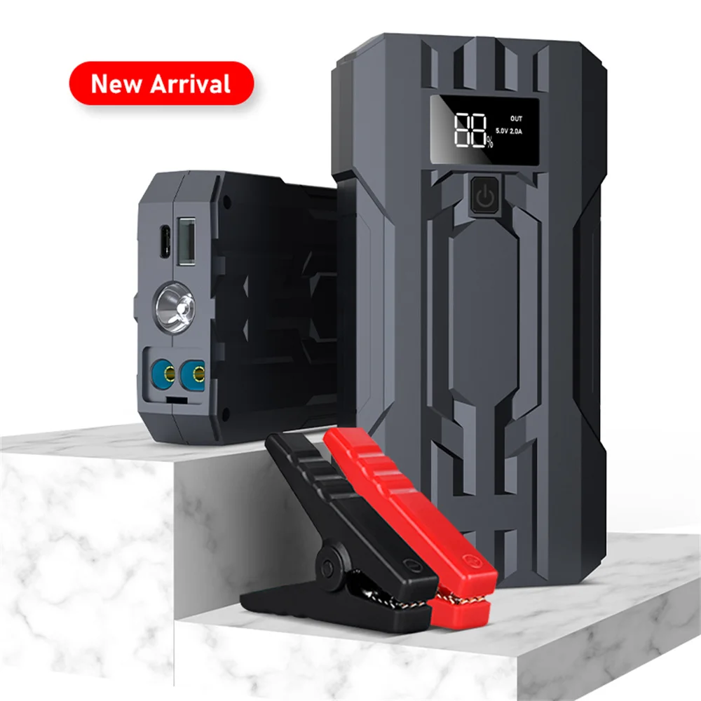 

10000mAh Car Jump Starter Power Bank Car Battery 12V800A Car Booster Auto Emergency Starting Device Jump Start for Petrol Diesel