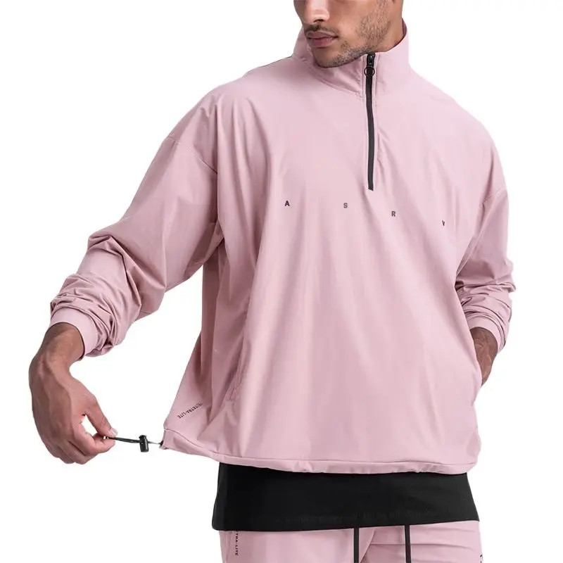 

Sweater Men's Tide Brand Loose Large Size Pullover Drop Shoulder Printing Long-sleeved Shirt Solid Color Casual Jacket свитшоbts