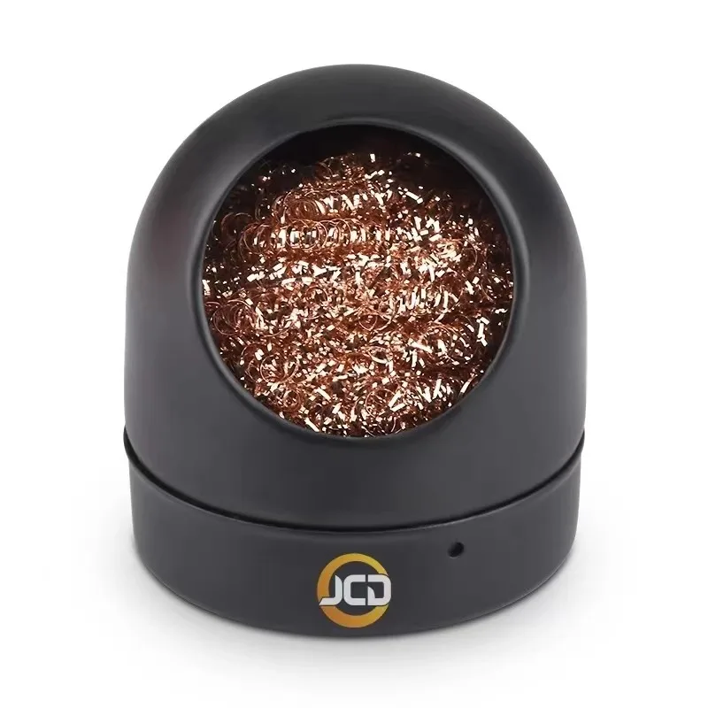 

JCD Soldering iron tip cleaning mesh filter welding solder nozzle cleaner copper wire ball clean ball dross box Cleaning Ball