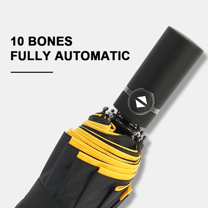 

Men Ten Bone Car Large Business Sunny Rain Umbrellas Women Windproof Parasol UV Shade Paraguas Double Automatic Folding Umbrella