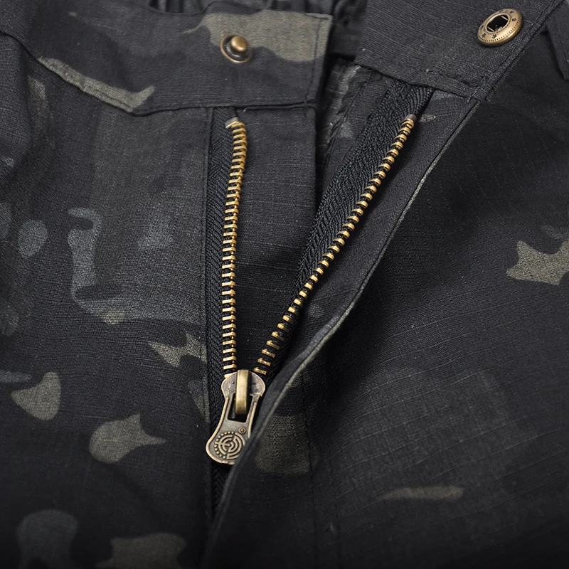 Брюки-карго мужские тонкие армейские тактические штаны в стиле милитари