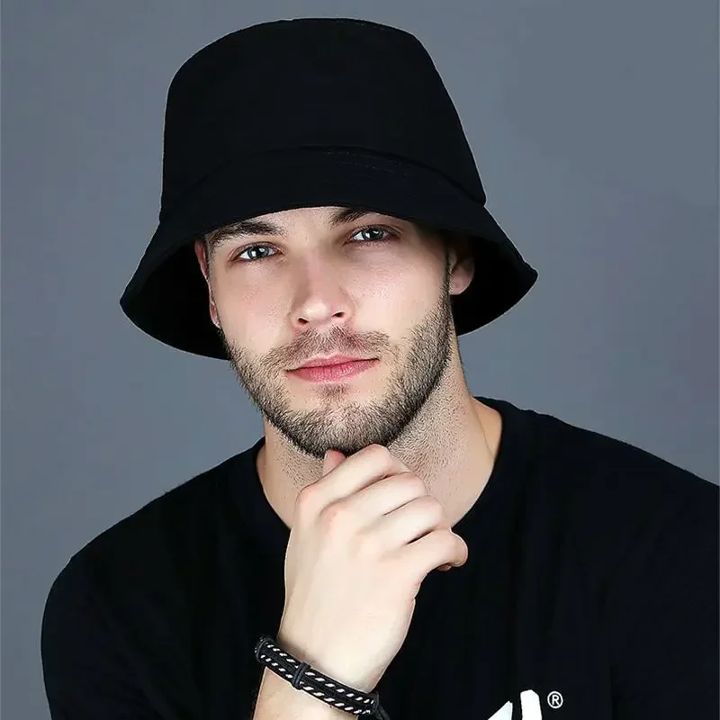 

Панама мужская из чистого хлопка, пляжная шляпа от солнца, большой размер 56 см 58 см 60 см 62 см 64 см