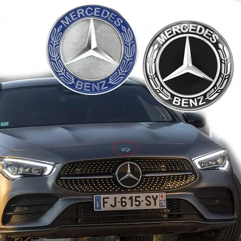1 шт. 3D эмблема с плоским капотом автомобиля передний значок из АБС-пластика