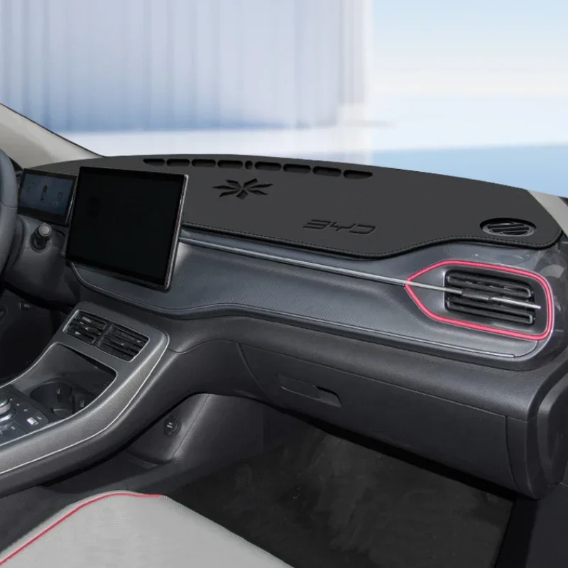 Для BYD KING DMI Chazor 2022-2024 центральная панель приборов управления темная накладка