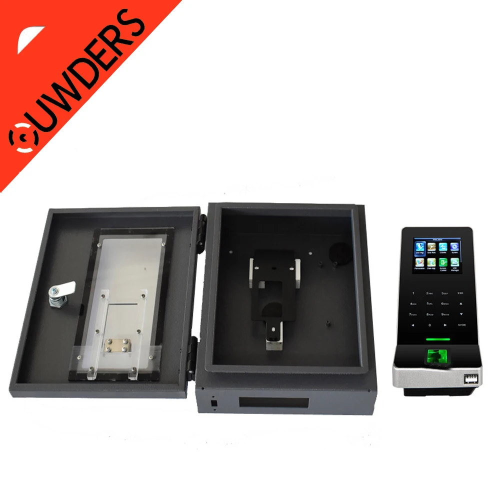 

Metal protect box protect cover for fingerprint time attendance F22 F28 time attendance cover box