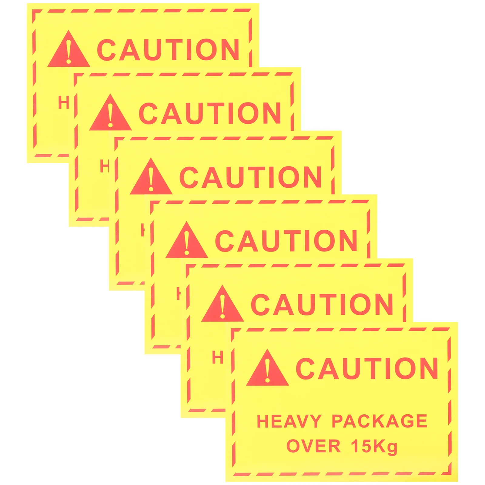 

100pcs Self-adhesive Industry Factory Shipping Labels Safety Operation Warnings Team Lift Signs