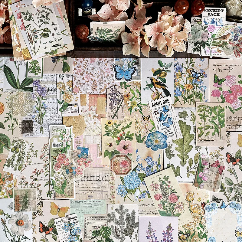 

Бумажный материал для коллажа, 80 листов