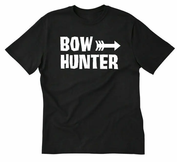 Охотничья футболка с бантом забавная охотничья Bowhunter Bowhunting